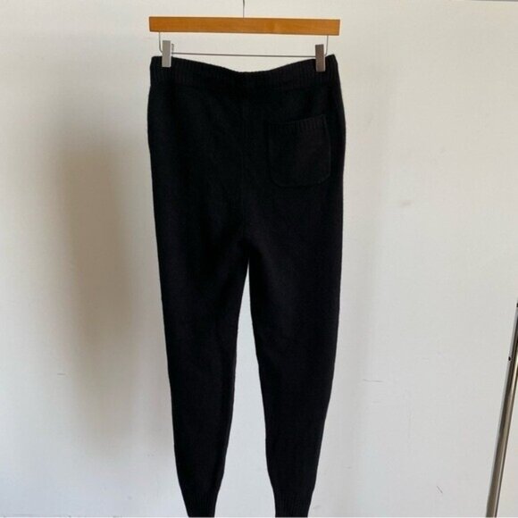 Unsubscribed black cashmere joggers M NWT - Picture 2 of 11